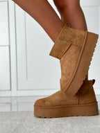 Damskie Ciepłe Comfy Boots z Miękką Wyściółką
